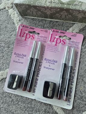L.A. Colors Lips Lip Liner Duo Packs